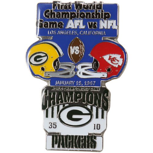 Green Bay Packers Historic Super Bowl Collectors Pin - Super Bowl I