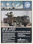 1984 Euromissile Roland Mobile Missile System Photo Print Ad (46171)