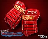 Robert Lang Autographed/Hand Signed CCM Gloves