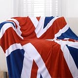 Union Jack / British Flag Luxury Super Soft Microfibre Throw, 150 x 200 Cm