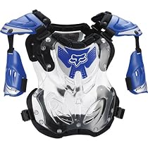 2012 FOX R3 ROOST DEFLECTOR - MENS (MEDIUM) (BLUE)