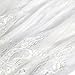 FENTI Women's Bridal Lingerie Set, Ivory White Babydoll with Ribbon, G-String , Ivory White , XXX-Large