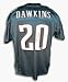 Brian Dawkins Autographed Jersey - Philadelphia Eagles Signed Green Authentic Reebok Jersey
