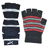 2 Pair Cotton Yoga Gloves and Socks