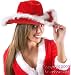 Adult Women's Cowboy Santa Hat