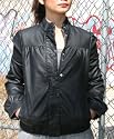 BB Dakota Blanche Black Pleather Jacket
