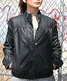 BB Dakota Blanche Black Pleather Jacket