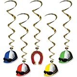 Derby Day Whirls   (5/Pkg)