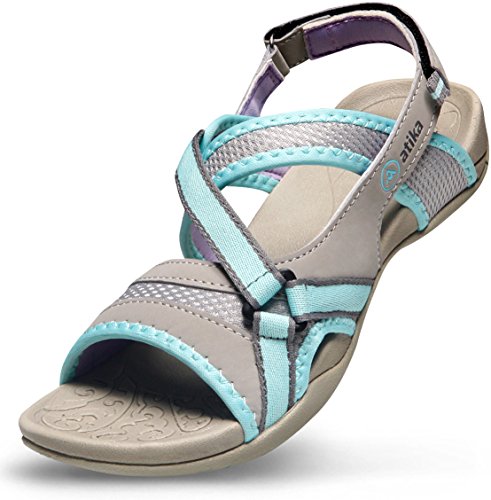 Atika Women's Sport Sandals Trail Outdoor Water Shoes W106 Edel