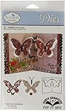 Elizabeth Craft Designs Pop It Up Metal Dies by Karen Burniston, Butterfly Pivot Card