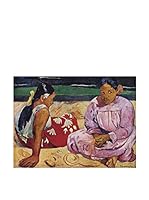 Picture Lienzo Donne Tahitiane Sulla Spiaggia - Gauguin Paul