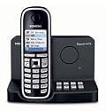Siemens Gigaset C475 schnurloses DECT Telefon mit Farbdisplay und integriertem digitalen Anrufbeantworter, pianoschwarz