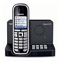 Siemens Gigaset C475 schnurloses DECT Telefon mit Farbdisplay und integriertem digitalen Anrufbeantworter, pianoschwarz