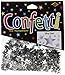 Beistle CN131 Silver Stars Confetti, 1/2-Ounce