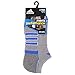 adidas Men's Climalite II No Show Socks (2 Pack), One Size, GREY/ONIX-GREY MARL/BLUE/WHITE