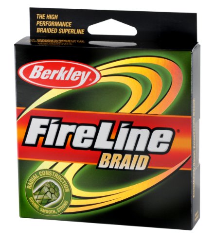 Berkley Fireline Braid 1500 Yd Spool(80/15-Pound,Moss Green) On Sale