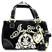 Juicy Couture Medium The Madge Black Terry Satchel Bag