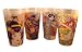 Set of 4 Ed Hardy Dangerous Women Pint Glasses