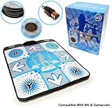 Wii and GC DDR 1 Foam Pad Platinum with Non-Slip Bottom