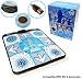 Video Games : Wii and GC DDR 1" Foam Pad Platinum with Non-Slip Bottom
