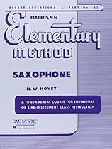 RUBANK ELEMENTARY METHOD SAXOPHONE (Rubank Educational Library)
