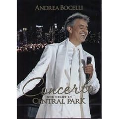 Andrea Bocelli - Concerto - One Night In Central Park