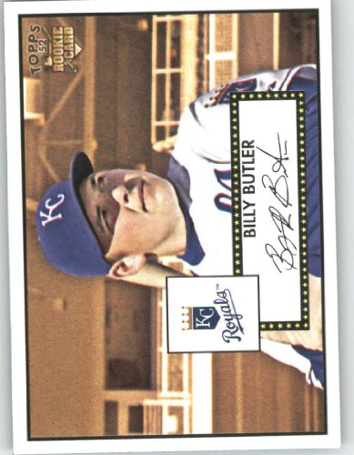 2007 Topps 52 (1952 Edition) #55 Billy Butler (RC) - Kansas City Royals (RC - Rookie Card) (Baseball Cards)