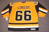 ULF SAMUELSSON Pittsburgh Penguins 1992 CCM Vintage Throwback Away Hockey Jersey, MEDIUM