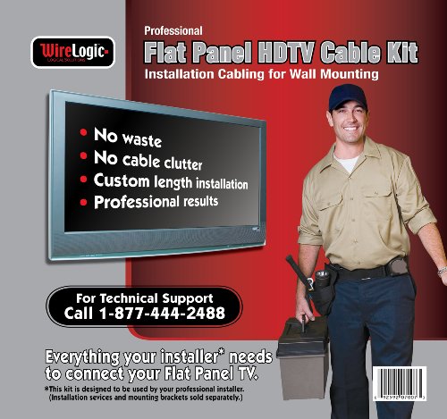 more about WireLogic Flat 70-002-03 Panel TV Install Kit (Black)