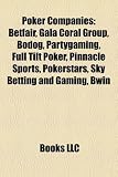 51f%2BN10 rGL. SL160  Poker Companies: Betfair, Gala Coral Group, Bodog, Partygaming, Full Tilt Poker, Pinnacle Sports, Pokerstars, Sky Betting and Gaming, Bwin