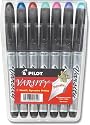 Pilot Varsity Disposable Fountain Pen Assorted Ink 7-Pack Pouch (90029)