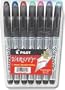 Pilot Varsity Disposable Fountain Pen Assorted Ink 7-Pack Pouch (90029)