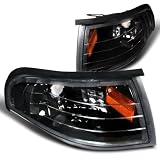 1994-1998 FORD MUSTANG GT  BASE CORNER LIGHTS BLACK by Spec-D Tuning