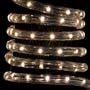 Warm White LED Rope Light 150 ft spool with Accessories