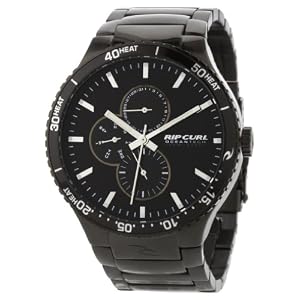 Rip Curl Men\’s A2430-MID Lincoln SSS Midnight Ion-Plated Black Stainless Steel Sport Watch