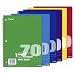 Mead Spiral 1-Subject Wide-Ruled Notebook, 1 Notebook, Color May Vary, Assorted Colors (05510)