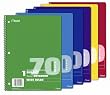 Mead Spiral 1-Subject Wide-Ruled Notebook, 1 Notebook, Color May Vary, Assorted Colors  (05510)