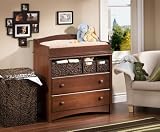 South Shore Sweet Morning Changing Table in Royal Cherry