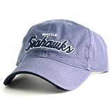 Seattle Seahawks Blue End Zone Adjustable Baseball Hat