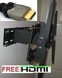 Dual Arm Swivel Tilt Wall Mount for RCA 37 40 42 47 inch flat panel plasma LCD TV L37WD250 L40HD36 L40HD33D L40FHD380 L42WD250 L42FHD37 L42FHD38 L42WD22 L46WD250 L46WD250 L46FHD37 L46FHD38 L46WD22 with Free 6 FT HDMI 1080p Cable 51f%2BXAoDvzL. SL160 Dual Arm Swivel Tilt Wall Mount for RCA 37 40 42 47 inch flat panel plasma LCD TV L37WD250 L40HD36 L40HD33D L40FHD380 L42WD250 L42FHD37 L42FHD38 L42WD22 L46WD250 L46WD250 L46FHD37 L46FHD38 L46WD22 with Free 6 FT HDMI 1080p Cable