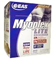 EAS Myoplex Lite Meal Replacement Powder, Chocolate Cream, 1.9-Ounce Packets in 20-Count Box