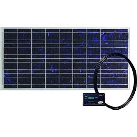 Go Power! GP-RV-80 80-Watt Solar Kit with 25 Amp Digital Regulator