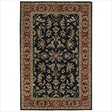 Mystical Garden Royal Garden Black Oriental Rug Size: Round 7'9'' Mystical Garden Royal Garden Black Oriental Rug Size: Round 7'9''