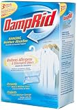 Damp Rid Hanging Closet Fresheners, 3-Count Package (Pack of 3)