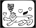 Mouse Pad with black and white, lion, Europe, shield, horizon, Wales, coat of arms, hearts, United Kingdom, animal, feline
