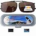 Eyekepper Easyclip Spring Polarized Clip On Sunglasses