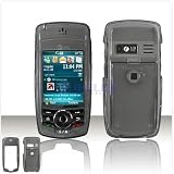 Crystal Clear Smokey Smoke Transparent Case Cover for Brand Pantech Duo C810 C-810 Protective Cell Phone Hard SNAP-ON with Optional Clip
