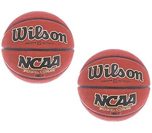TWO WILSON NCAA Final Four 29.5 Official Size Indoor/Outdoor Basketballs | WTB0733