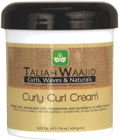 Taliah Waajid Curly Curl Cream 16 oz. (Pack of 6)