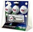 Massachusetts Minutemen 3 Golf Ball Gift Pack w/ Kool Tool - NCAA College Athletics